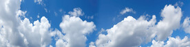 蓝天白云背景图