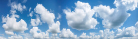 蓝天白云背景图