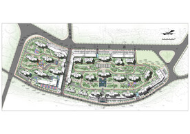 小区景观方案设计彩色平面图