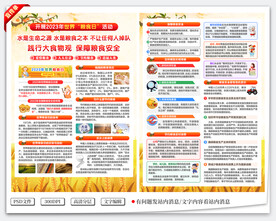 世界粮食日宣传单