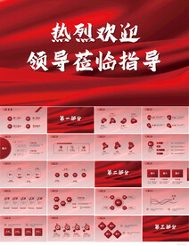 热烈欢迎上级领导莅临指导PPT