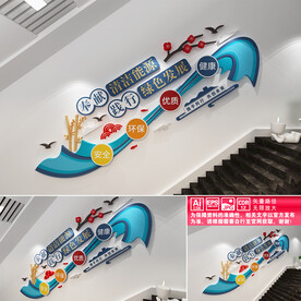 绿色能源文化墙