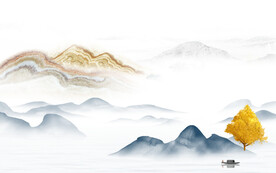 新款 清晰爆款山水 TIf分层