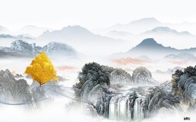 高档 清晰爆款山水 TIf分层