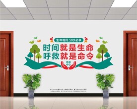 急救中心文化墙