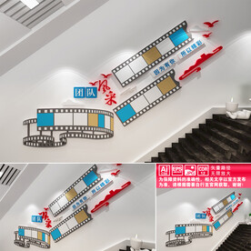 团队风采文化墙