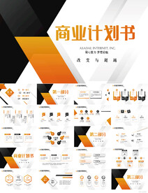 路演创新商业计划书商务PPT