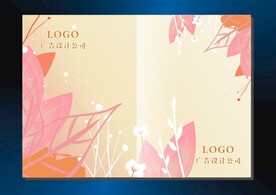 桔红花朵 书籍封面