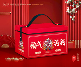新年包装 年货礼盒