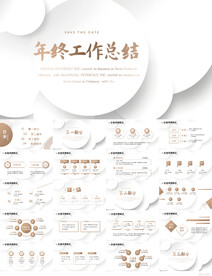 2024年终工作总结汇报PPT