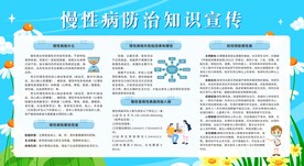 慢性病防治知识宣传栏