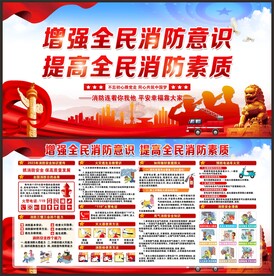 消防展板