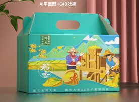 大米包装设计