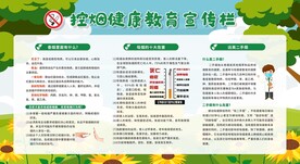 控烟健康教育宣传栏