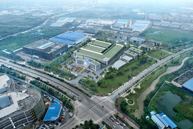 工厂规划设计案例鸟瞰图