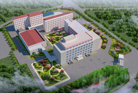 矿场规划设计案例鸟瞰图