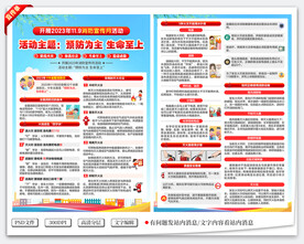 消防知识宣传单