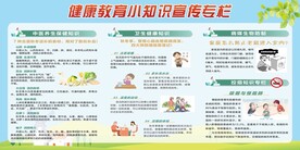 校园健康安全教育宣传栏