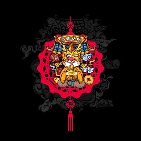 龙年春节吊牌
