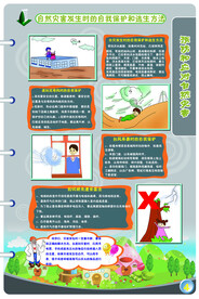 中小学安全教育挂图