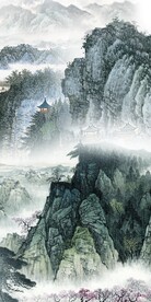 人气 中式意境玄关 TIF分层