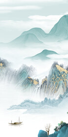 蓝色 清晰人气玄关 TIF分层