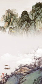 高端 简约中式玄关 TIF分层