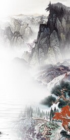 现代 简约中式玄关 TIF分层