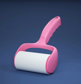 C4D建模 粘毛器建模