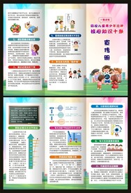 一图读懂近视核心知识十条三折页