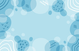 蓝色渐变圆圈几何科技线条背景