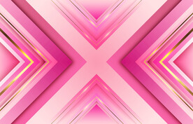 粉色渐变几何背景