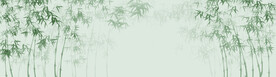 新中式水墨竹子背景墙