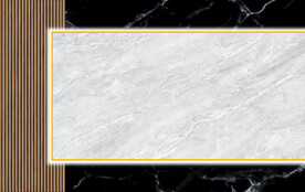 格栅大理石纹背景墙