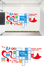 员工风采相片文化墙