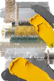 抽象油画