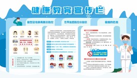 冬季健康教育宣传栏