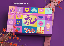 龙年礼盒包装设计