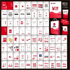 红色vi设计