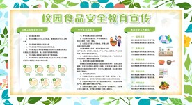 校园食品安全展板