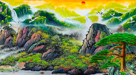 国画山水