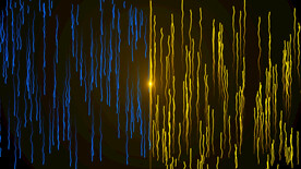 4k抽象粒子光线背景AE模板