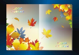 金秋落叶 创意封面