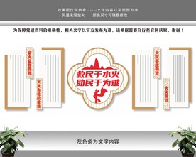 中国消防救援文化墙