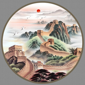 国画长城