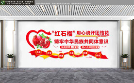 民族团结文化墙