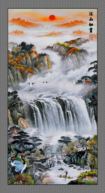 山水画 