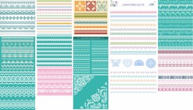 蕾丝花边  花纹