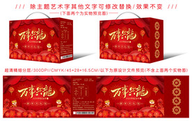 龙年大气礼品盒