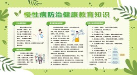 慢性病防治知识宣传栏